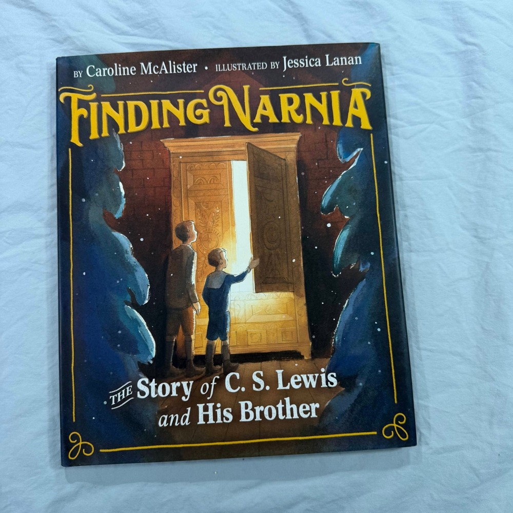 Finding Narnia The Story of C. S. Lewis and His Brother Hardcover McAlister 2019